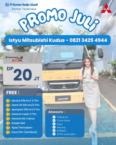 Special Promo Mitsubishi Canter blora 2025