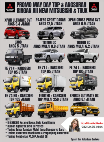 Promo Kredit Mitsubishi blora 2025